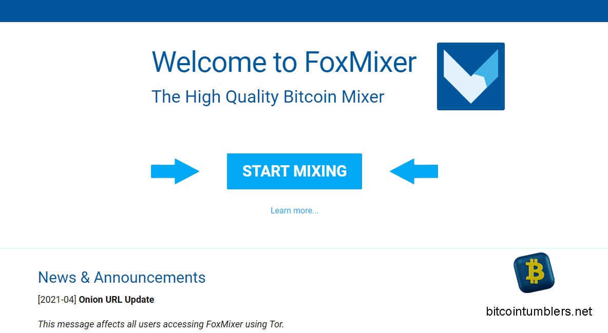 FoxMixer Bitcoin Mixer